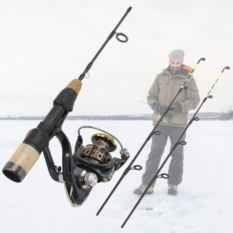 Ice Fishing Reel - 60 Cm 2 Tips Rod Reel