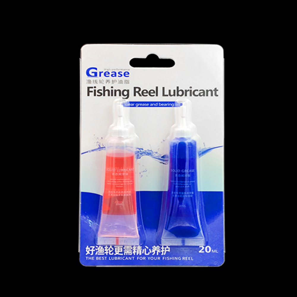 Reel Oil - 1/2 stuks Visserij-reel Beschermvet Smeerolie Voor