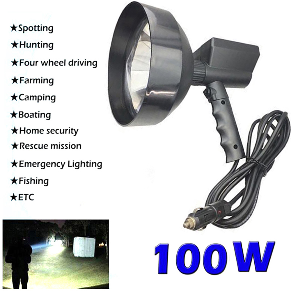 Baitcasting Reel - 35W Handheld Light Remote Jacht Zoeklicht