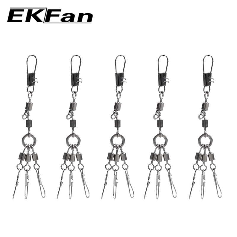 Conventional Reel - EKFan 5 stuks achtvormige ringconnector 360