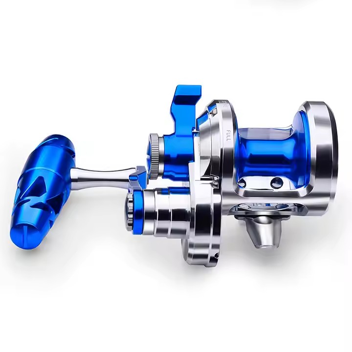 Trolling Reel - Alle Metalen 9+1BB CNC Visserij-reel 6.3:1