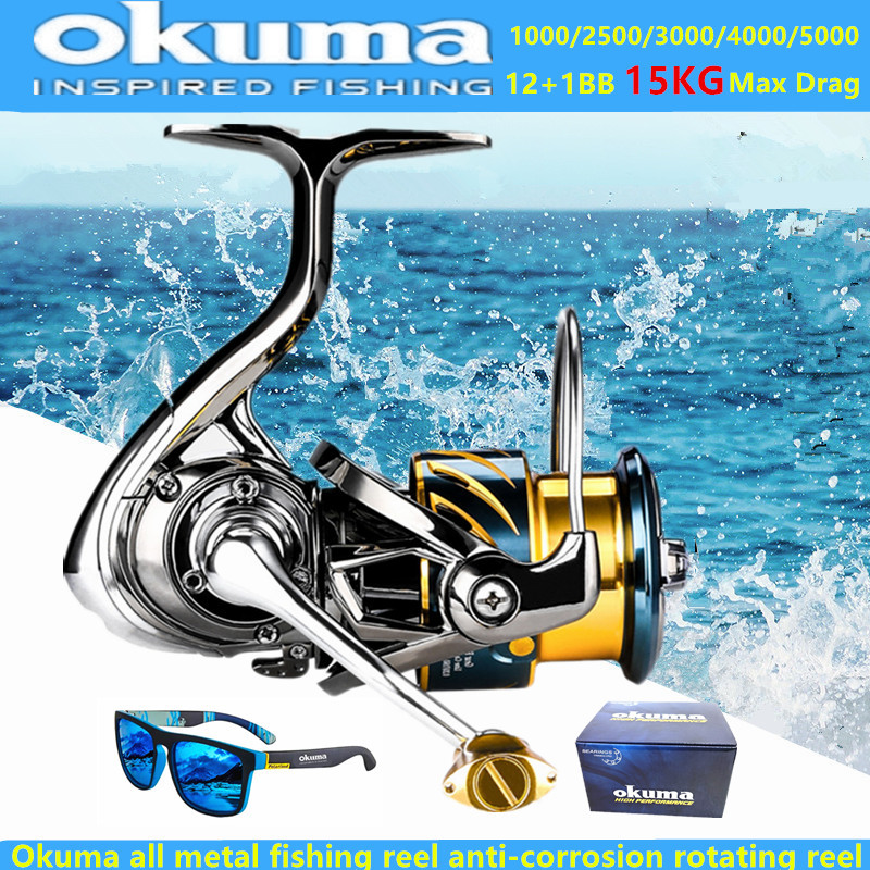 Okuma Volledig Metalen Visseri - Trolling Reel recensie en prijs