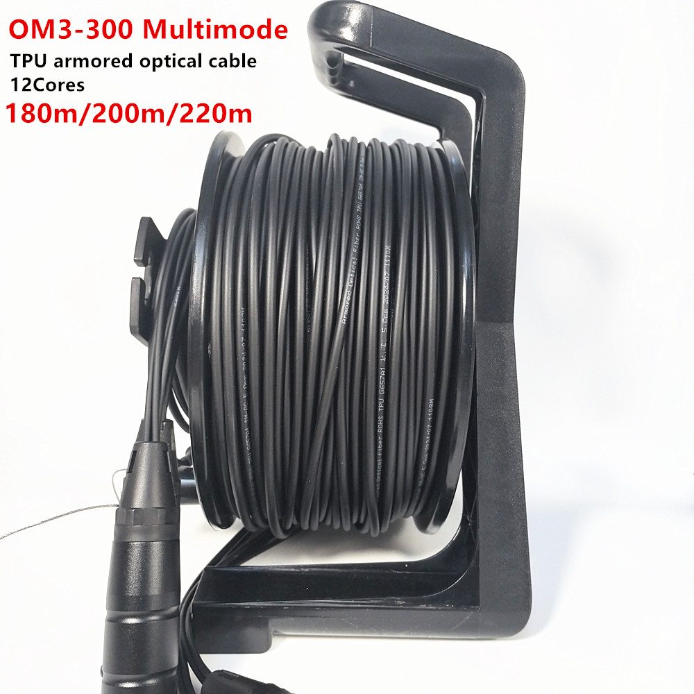 OM3 multimode, 12 kernen, TPU  - Reel Cover recensie en prijs
