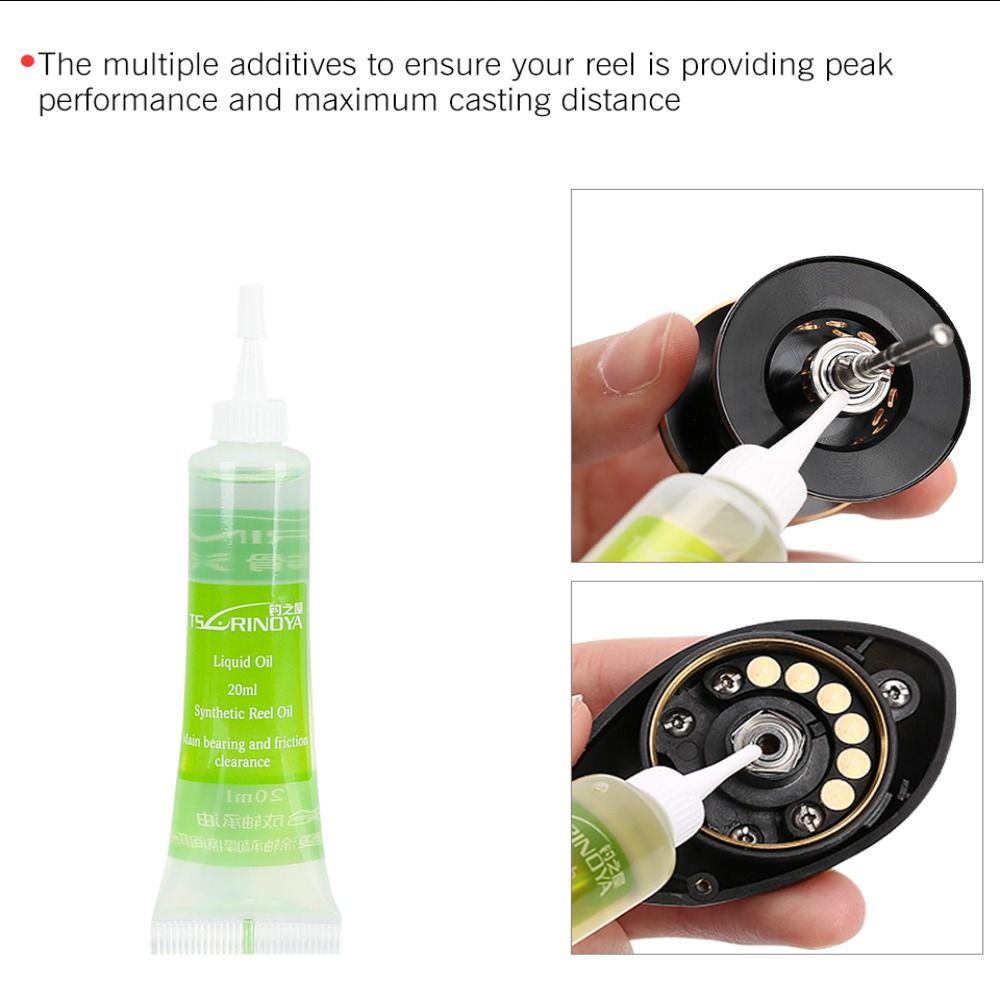 1 set Compressieweerstand Spin - Reel Grease recensie en prijs