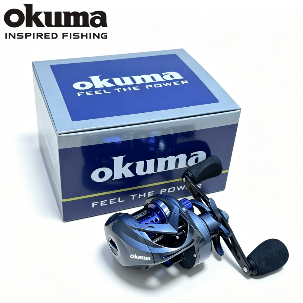 Nieuwe Okuma Long Cast Baitcas - Surf Reel recensie en prijs
