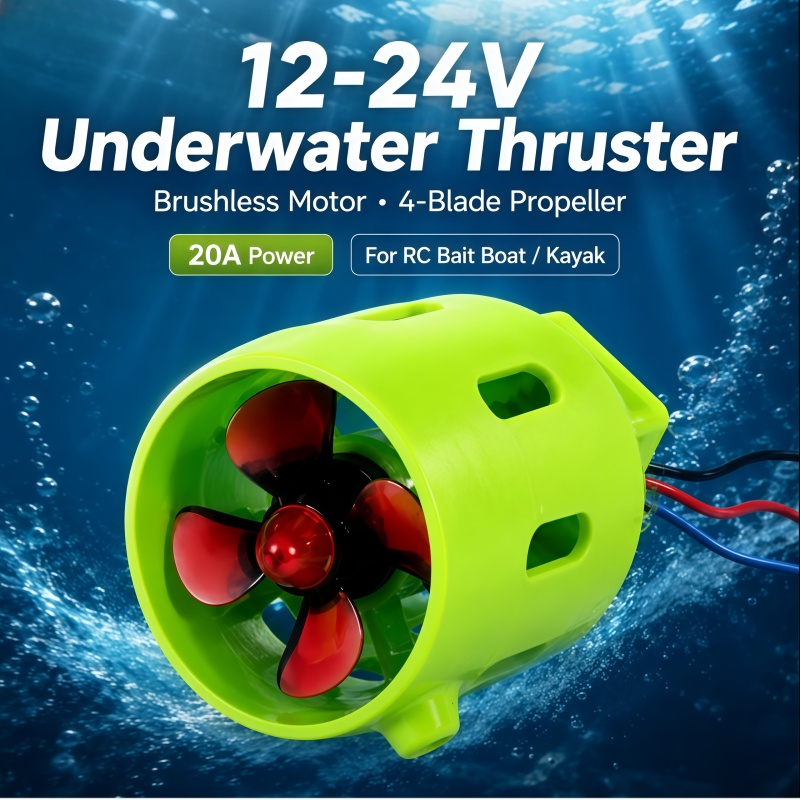 12-24V 20A Borstelloze Onderwa - Trolling Reel recensie en prijs