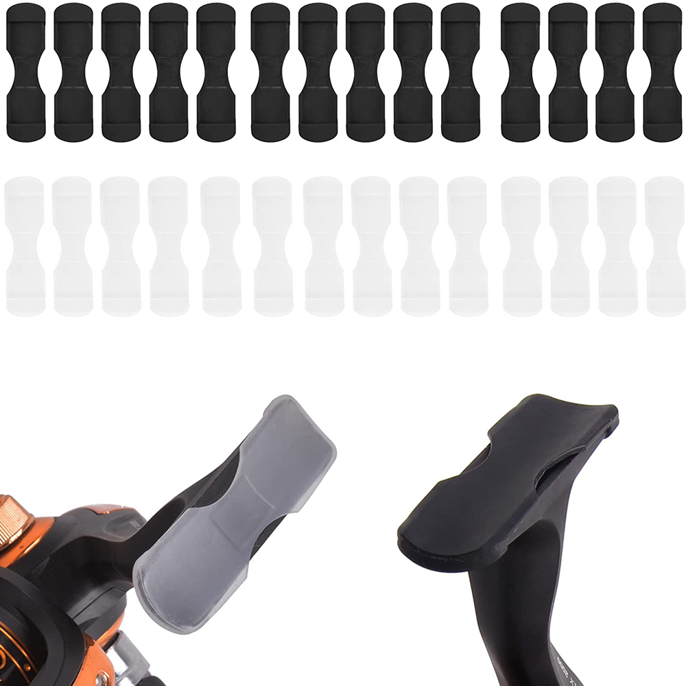 40/100 Stuks Rubber Haspel Bes - Trolling Reel recensie en prijs